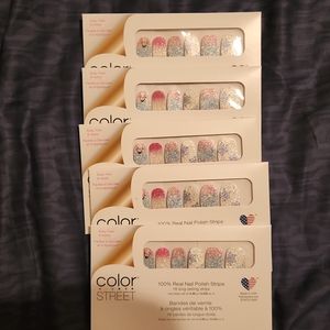 Color street nail kits... snow biz 5 sets